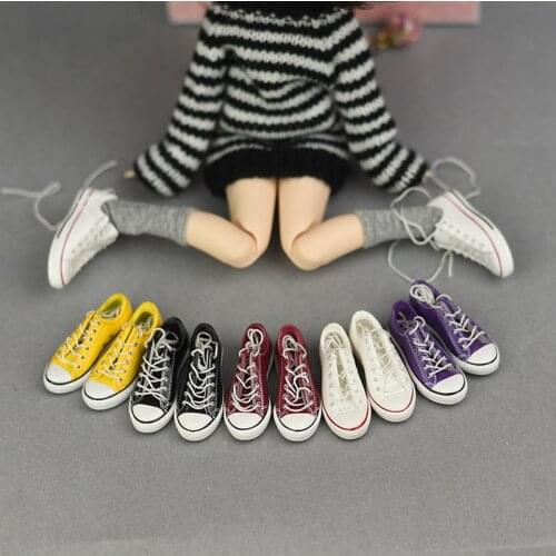 4.5cm sneakers blythe doll shoes 30cm 1 / 6bjd baby shoes doll accessories suitable for Blyth, Licca, Azone, soldier shoes