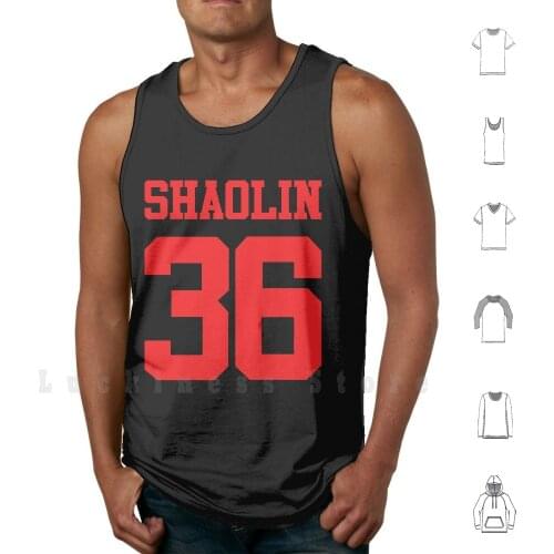 36 Chambers Of Shaolin Tank Tops Vest Sleeveless Kung Fu Shaolin 36 Chambers Martial Arts Self Defence Self Defense Shaolin