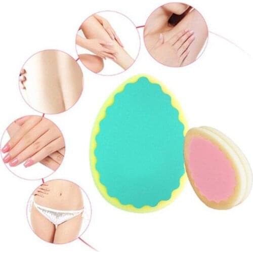 New 3 Shapes Painless Women Hair Removal Sponge Soft Cute Depilation Tools Beauty Ladies Lovely Skin Care Sponges Effective
