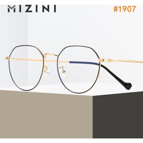 Chic Computer Glasses Men Anti Blue Light Eyeglasses Women Clear Eyewear Metal Myopia Optical Frame Gaming Gafas Luz Azul COG27