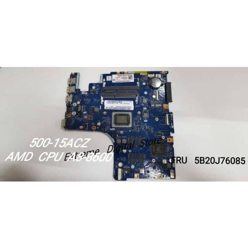 Suitable for Lenovo 500-15ACZ notebook computer motherboard AMD A8-8600 CPU board number LA-C285P, after 100% test, delivery
