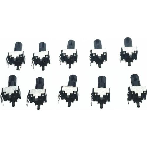 10pcs rv09 12.5mm vertical horizontal shaft 0932 adjustable resistor 9 type 3pin sealed potentiometer ibuw1K 2K 5K 10K 20K 50K