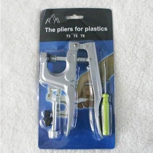 U Shape Plastic Resin Snap Button Press Fastener Snap Pliers Stud Cloth Button Press Machine Sewing Tool