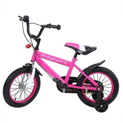 Yonntech 14 Inch Boys Girls Bike Kids Safe Children Bicycle With Training Wheels EU Shipping