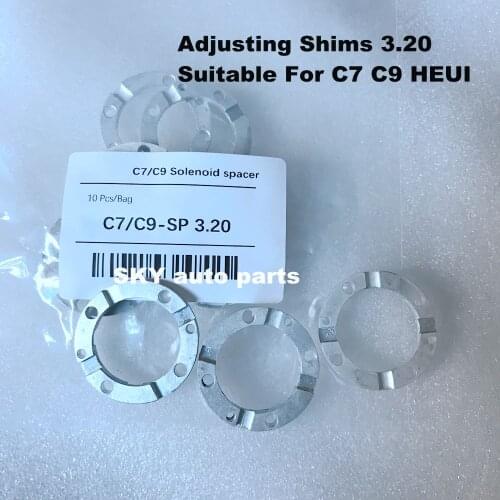 Medium Pressure Common Rail Residual Air Gap Adjusting Shims 3.20 C7 C9 parts Suitable For Caterpillar CAT C7 C9 HEUI (20PCS)