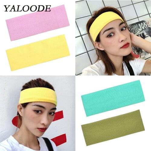 Women Headbands Solid Sweet Girl Elastic Turban Cross Knitting Hair Band Wide Stretch Girls Hairband Handmade Hair Accessories