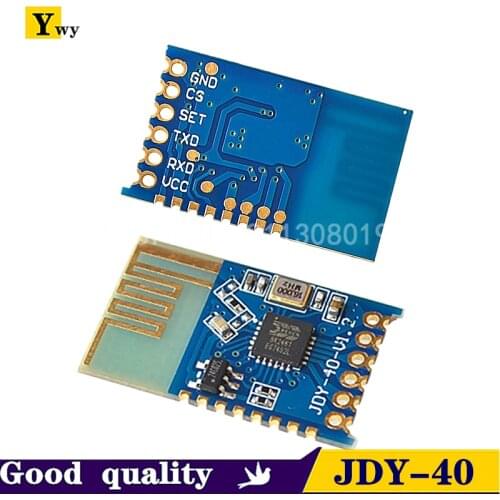 1PCS JDY-40 2.4G Wireless Serial Port Transmission Transceiver and Remote Communication Module IO TTL Diy Electronic For Arduino