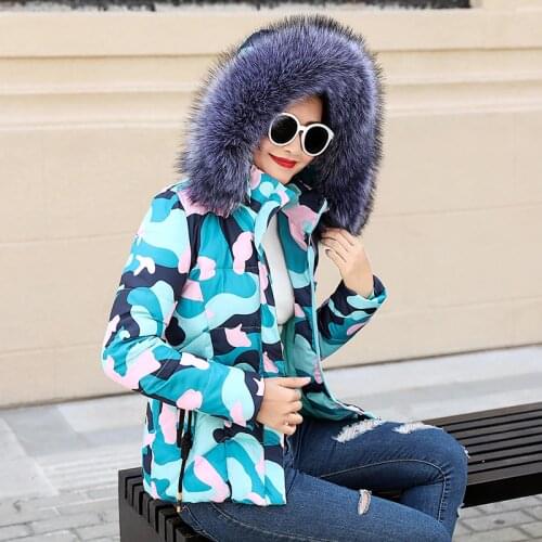 2018New Winter Jacket Women short Parkas Winter Down Wadded Jacket Female Cotton-Padded Jacket Warm Thickening Women Winter Coat