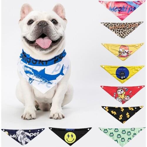Dog Accessories For Animal Bandana Puppy Pet Products Towel Things Grooming Stuff Scarf All For Cats Handkerchief Bibs Triangle