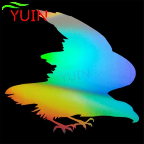 Car Sticker Motorcycle Decals Eagle Falcon Decal Creative PVC Window Decorative Accessories Sunscreen Waterproof Stickers