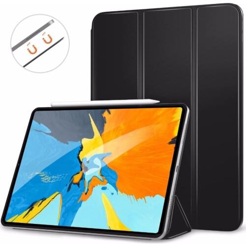 MoKo Case for iPad Pro 11 2018 [Support Magnetically Attach Charge/Pair] Slim Lightweight Smart Shell Stand Cover with Auto Wake