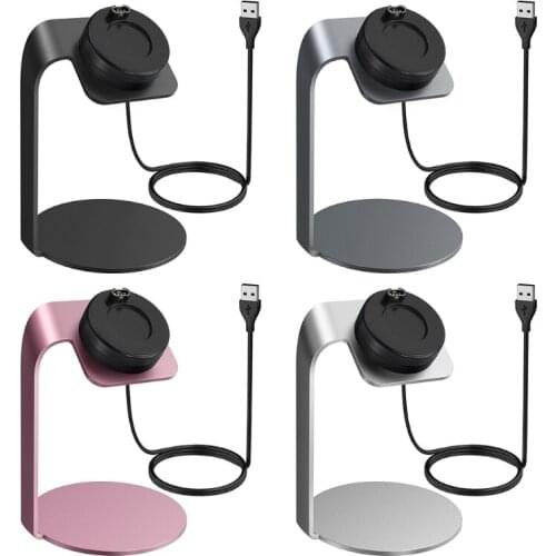 C1FB Compatible with-Garmin Charging Cable Bracket Lightweight Portable Smartwatch Station Charger Stand Charging Data Cable