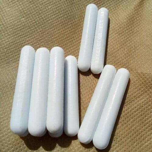 Magnetic Stirrer Stir Bar PTFE Magnetic Mixer Stir Bars (C7X40mm, Cylinder shape, 10PCS )