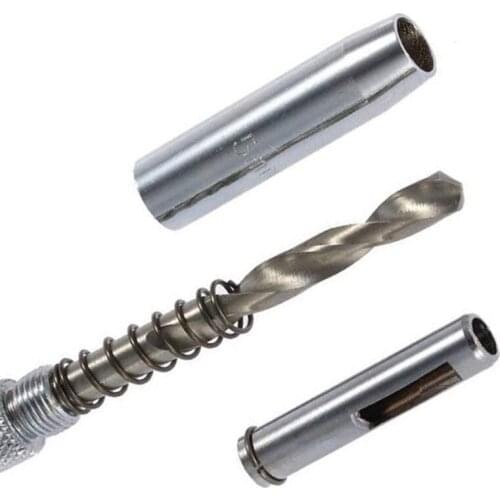 Self-centering Hinge Tapping Drill Bit Set for Woodworking Adjustable Door and Window Drill Bits with Hex Wrench T5UC