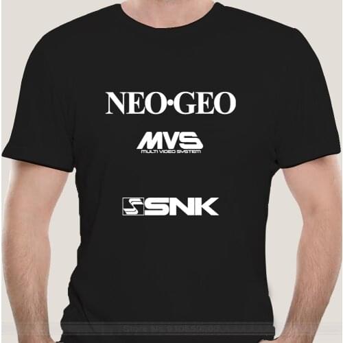Neo Geo MVS SNK Arcade Shirt S-5XL Premium or Basic Shirts sizes S-5XL cotton tshirt men summer fashion t-shirt euro size