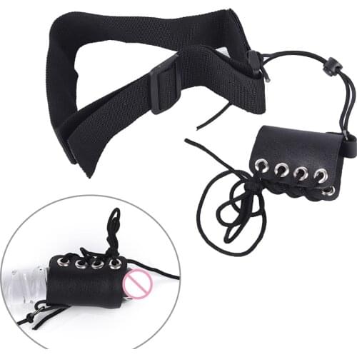 New Leather Penis Pro Extender Stretcher Enhancement Tension Device,max PRO Hanger W/clip Penis Enlargement Penis Enlarger Piece