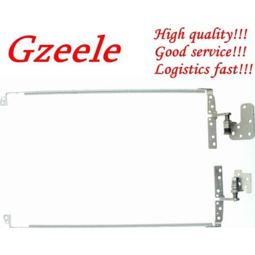 GZEELE NEW for HP DV6-6000 33.4RH12.101 33.4RH11.101 Hingess Set 15.6" Laptop Left & Right Hinge Set Hinges