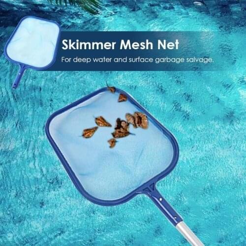 Swimming Pool Cleaning Leaf Skimmer Mesh Cleaning Salvage Device Accessories Fish Pond Skimmer Frame Net
