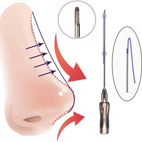 Korean Pdo Pcl Nose Thread Raise Lifting Nose 10pcs/Bag Sterile Package With L Needle