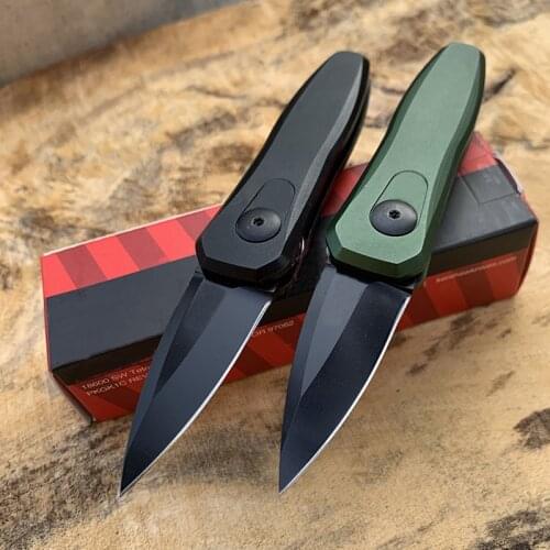 Hot Camping knife 7500 Model aviation aluminum handle edc Hunting knife CPM154 blade Kershaw color box Packing