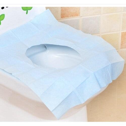 Portable Waterproof Disposable Toilet Pad Anti-bacterial Toilet Seat Cover Mat for Travel Business Trip