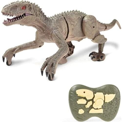 Remote Control Dinosaur Toys,Big Walking Dinosaur Robot with Led Light & Roaring Dinosaur Toys Childrens Gifts