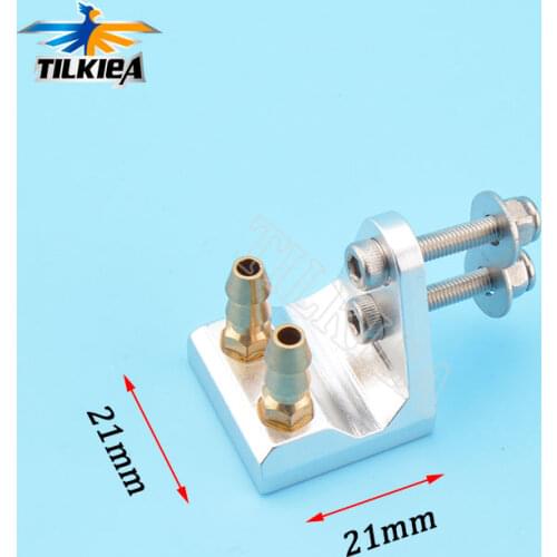 RC Boat Stern Water Suction Device With Dual M5 Nozzle Metal Water Intake for RC Cat Boat O yacht Model Good Quality