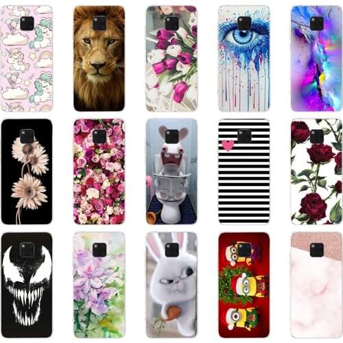 S Soft Case For Huawei Mate 20 pro Transparent Silicone Phone For Huawei Mate 20 Cover Coque Capa for mate 20