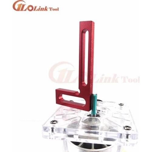 Precision Woodworking Tools 100mm L-Squre Mini square Mini Clamping Squares Aluminum Measurement Tool