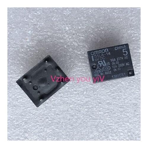 Hi quality 50pcs ORIGINAL FOR Omron relay G5LA-1 5VDC G5LA-14 5pin