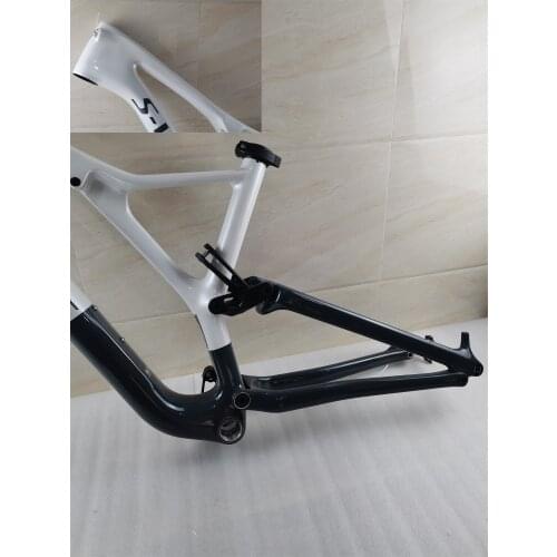 High quality stumpjumper 29er MTB carbon Frameset threaded BB rear shock 210mm mountain carbon frameset 2 years warranty
