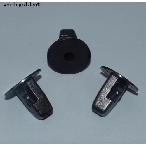 Worldgolden 100pcs Moulding Clip With Sealer for Toyota#75397-35010(7539735010),75395-35070(7539535070)