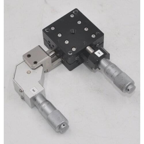 Japan SURUGA SEIKI B23-40 XY axis aluminum alloy cross micro slide ultra-thin adjustable table
