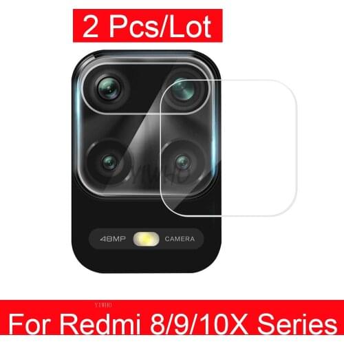 2 Pcs On Radmi Note 8 Pro 9 Pro Max 9A 9C Protective Glass For Xiaomi Redmi Note 9 S Global 9S 10X 5G Camera Len Tempered Film