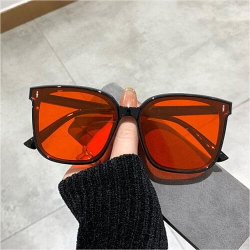 2021 Vintage Retro Square Sunglasses Women Fashion Brand Oversized Sunglasses men Women Classic Eyewear Lentes De Sol UV400