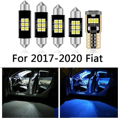 9 Pcs Car White Interior LED Light Bulb Package Kit For 2013-2017 Renault ZOE High Quality Map Dome License Lamp Light Styling
