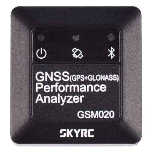 SKYRC GSM020 GNSS Performance Analyzer Power Bluetooth Speed Meter for RC Car Helicopter FPV Drone
