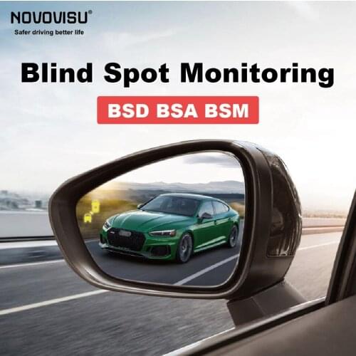Car BSD BSA BSM Blind Spot Detection Driving Warning Safety Radar Alert Mirror For Audi RS5 2011 2012 2013 2015 2017 2018 2019
