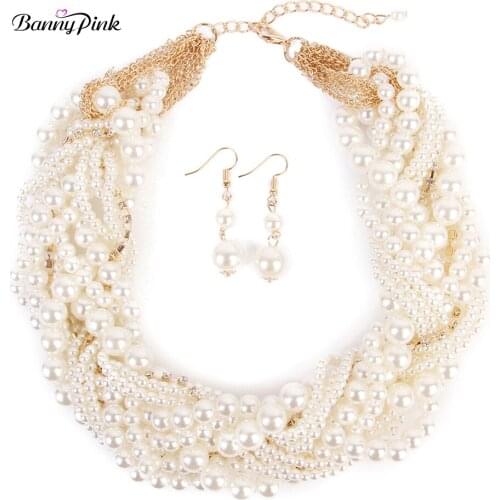Женские ожерелья из жемчуга Banny Pink China At AliExpress