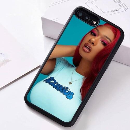 Megan thee stallion Rapper Phone Case Rubber for iPhone 12 pro max mini 11 pro XS MAX 8 7 6 6S Plus X 5S SE 2020 XR case