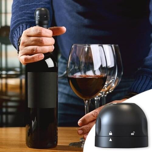 Red Wine Bottle Sealed Vacuum Cap Beer Beverage Silicone Stopper Champagne Stopper Sealer Retain Fresh Saver Kitchen Bar Tools