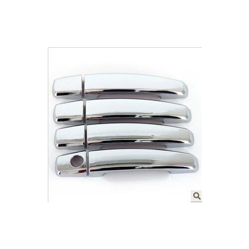 For VOLKSWAGEN VW TIGUAN 5N ABS chromed front car door operating handle cover car accessories