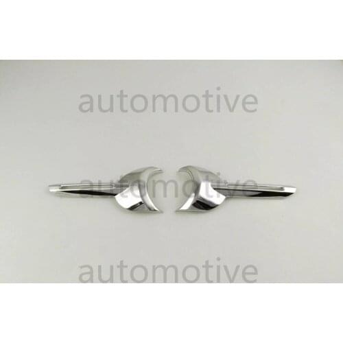 New ABS Chrome Front Fog Light Lamp Cover Trim 2pcs For Renault Koleos 2017