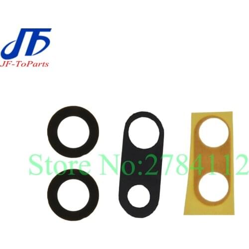 100pcs Back Camera Glass Lens for iPhone 11 X XS MAX 8 7 6 6S Plus 6G 7G 8g Rear Camera lens real glass with Sticker Adhesive