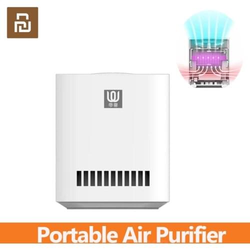 Youpin Portable Air Purifier Home Office Remove Formaldehyde for Pet Deodorization Usb Wireless Mini Car Air Purifier