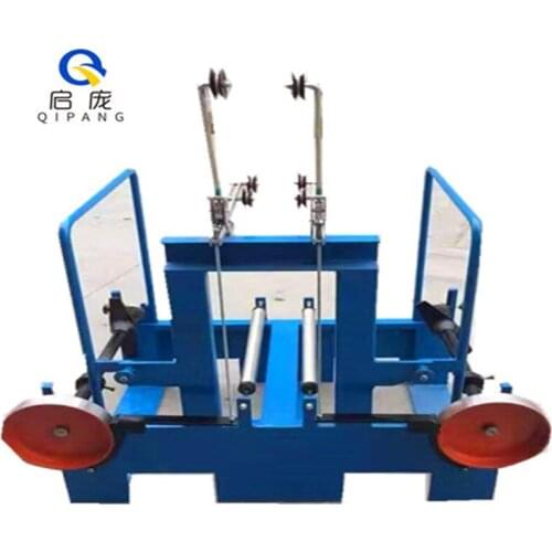 Qipang High Quality pay off Reel Cable Machine Japan Driven Motor Type Payoff Stand Column Type Wire Pay Off