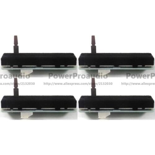 4 PCS Replacement Cross Fader Assembly for Pioneer DDJ SR SX DJM 250 704-DJM250-A032 with PCB Handle height 20mm