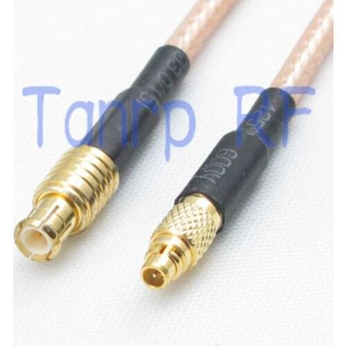 50CM Pigtail coaxial jumper cable RG316 extension cable 20in MMCX male to MCX male plug RF adapter connector