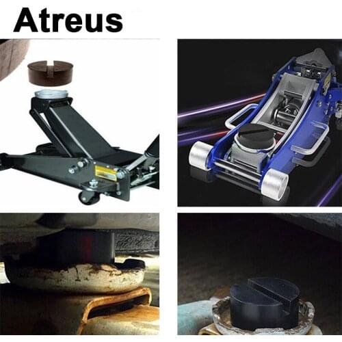 Atreus Car Jack Rubber Pad Durable Jacking Disk Pad For VW polo passat b5 b6 Mazda 3 6 cx-5 Toyota corolla Ford focus 2 3 1