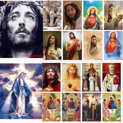 Great 5d diamond painting full square/round Christianity 5d diamond embroidery sale Jesus picture of rhinestones decoration home